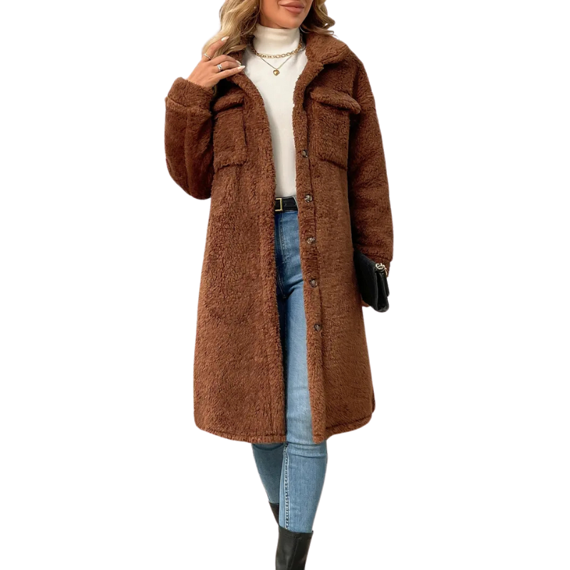 Women's Soft Fleece Winter Coat