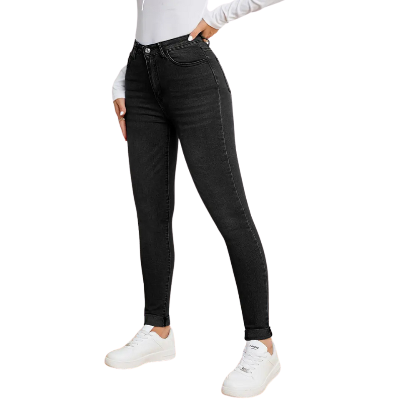 Women's Stretchy Skinny High-Waisted Jeans